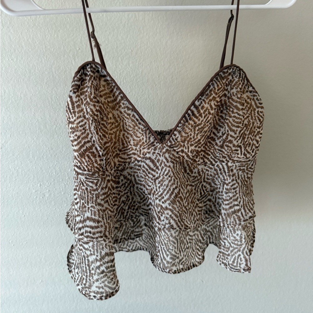 Tiered tank top